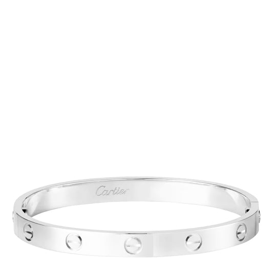 C Lock Bracelet Silver